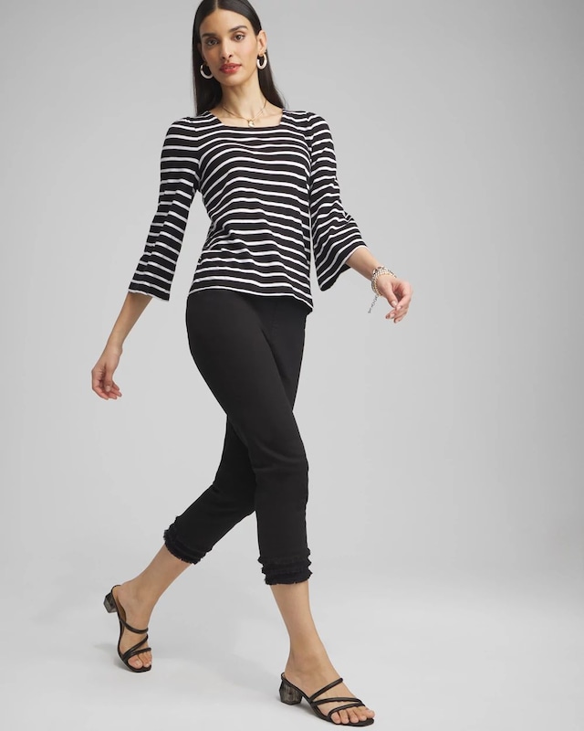 21 Triple Fray Pull-on Capris - image 2